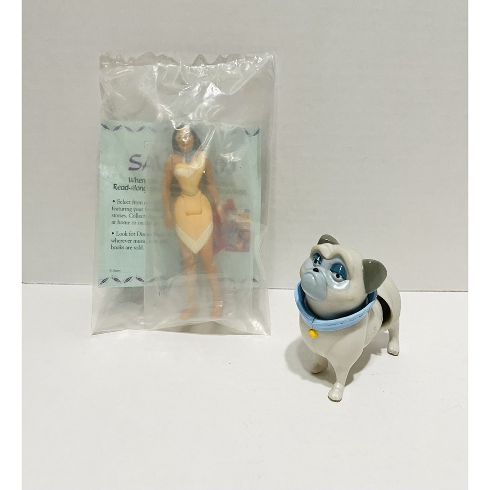 VINTAGE‎ 1994 POCAHONTAS DISNEY FIGURE LOT Of 2